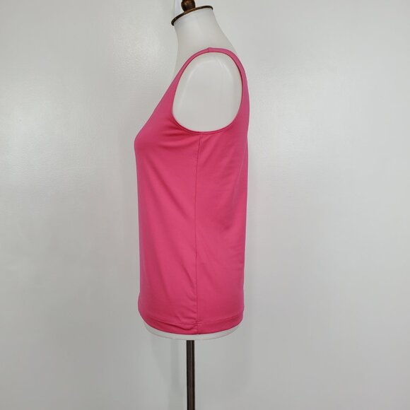 Chico's Pink Stretchy Tank Top Chico's Size 0, US S/4 - Picture 4 of 10